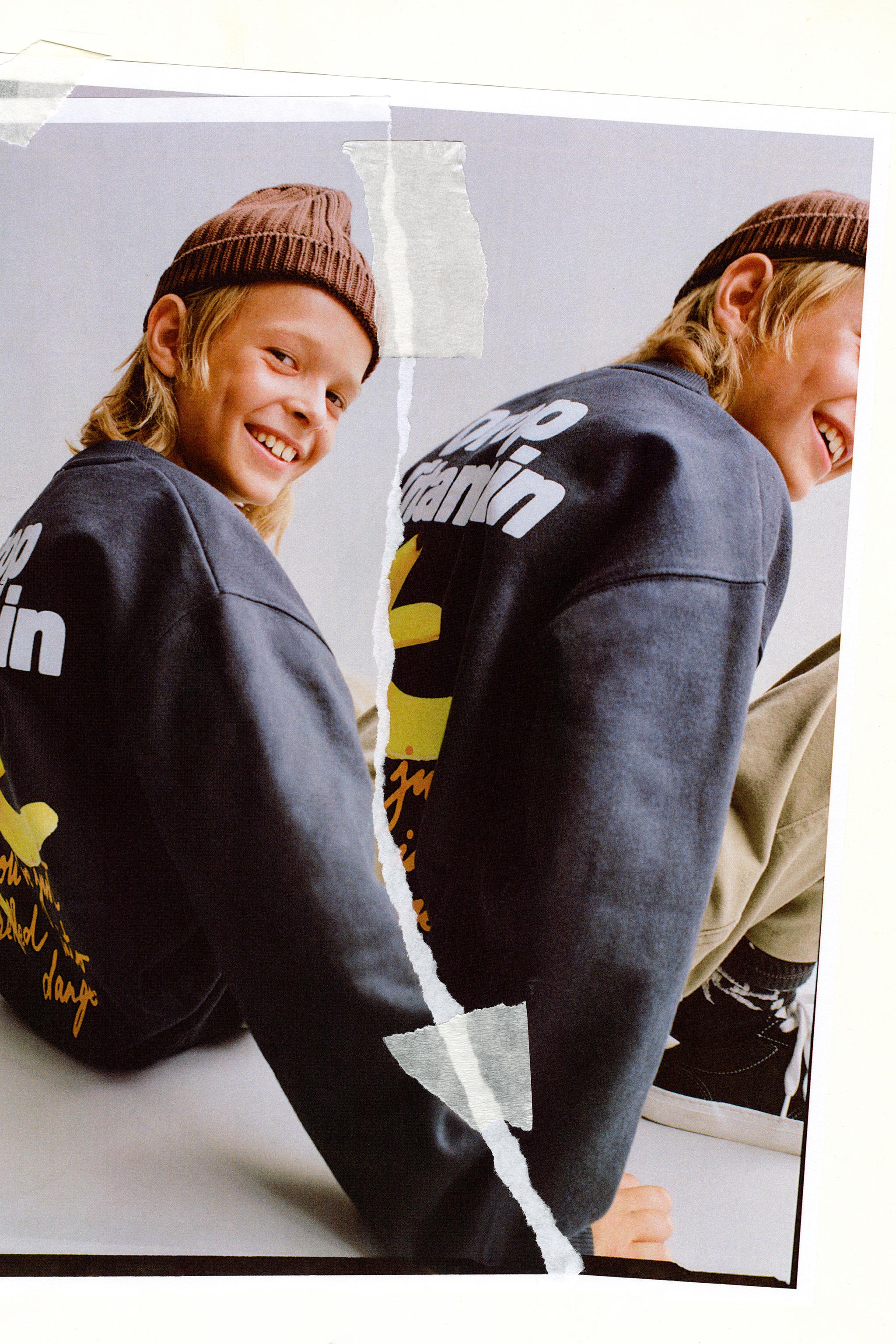 SWEAT À IMPRIMÉ BANANE